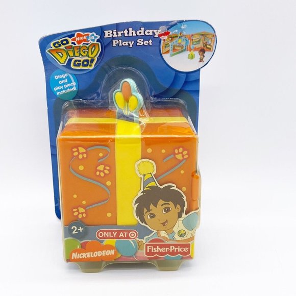 FisherPrice Toys Go Diego Go Birthday Party Fold Out Playset Gift